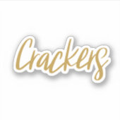 Crackers Opslag Sticker (Voorkant)