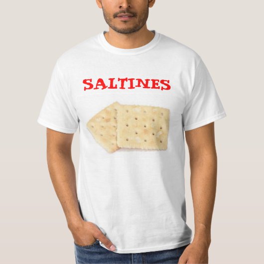 crackers, SALTINES T-shirt (Voorkant)