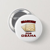 Crackers voor Obama - Gepersonaliseerd Ronde Button 5,7 Cm (Voorkant /achterkant)