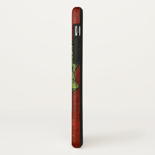 Crackhead Schedel Case-Mate iPhone Case (Achterkant/links)