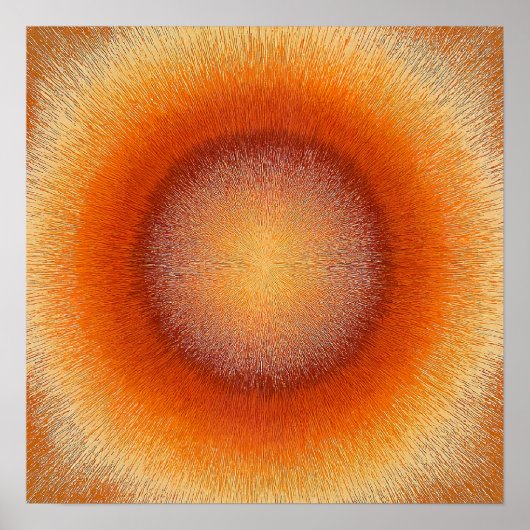 Crackle Bloom Poster (Voorkant)