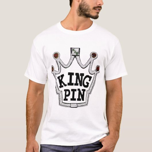 Crackle King Pin T-shirt (Voorkant)