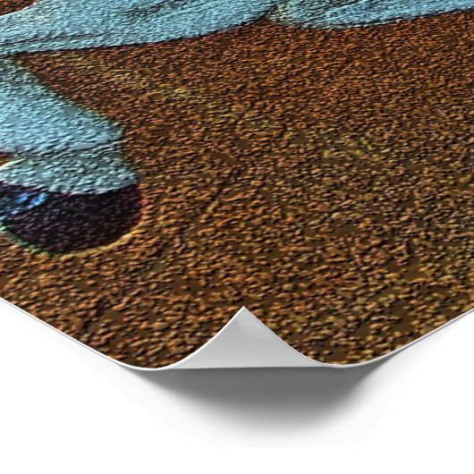 Crackle Merry-Go-Round Horse Poster (Hoek)