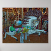 Crackle Merry-Go-Round Horse Poster (Voorkant)