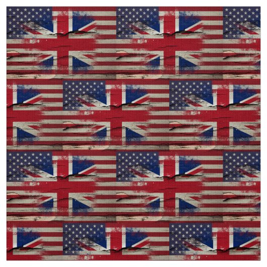 Crackle Paint | Britse vlag Stof (Swatch)