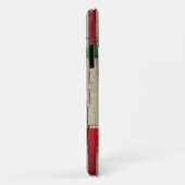 Crackle Paint | Italiaanse Amerikaanse vlag Case-Mate iPhone Case (Achterkant/rechts)