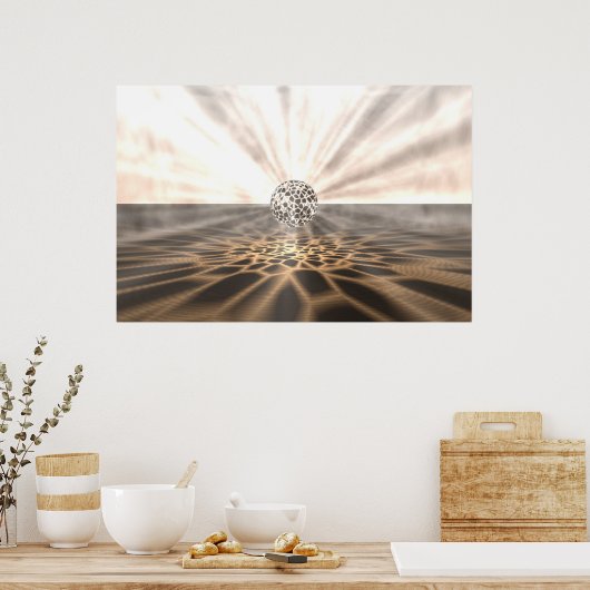Crackle Poster (Keuken)