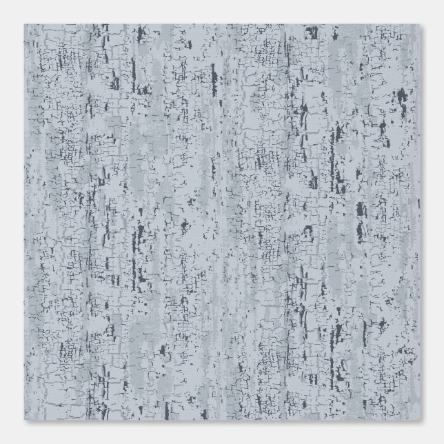 Crackle textuur blauw grijs behang (Voorkant)