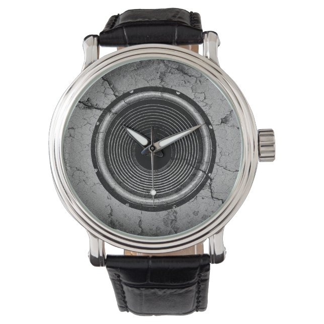 Crackluidspreker Horloge (Voorkant)