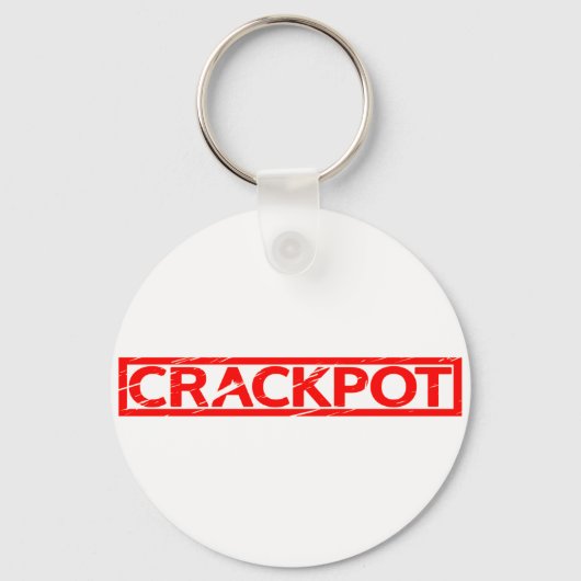 Crackpot Stamp Sleutelhanger (Voorkant)