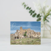 Craco Ghost Town Basilicata Italië Briefkaart (Staand voorkant)