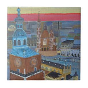 Cracow Polen Sierkeltje Tegeltje