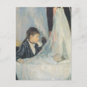 Cradle by Berthe Morisot,  impressionisme Briefkaart (Voorkant)