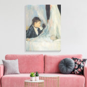 Cradle by Berthe Morisot,  impressionisme Canvas Afdruk (Insitu (Woonkamer))
