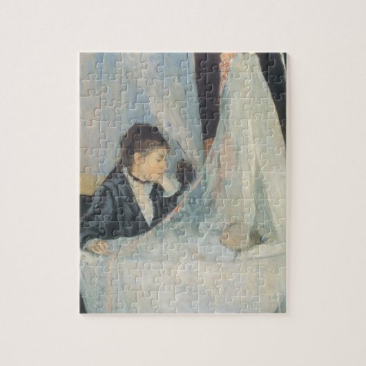 Cradle by Berthe Morisot,  impressionisme Legpuzzel (Verticaal)