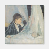 Cradle by Berthe Morisot,  impressionisme Magneet (Voorkant)