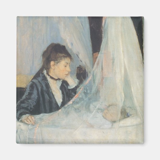 Cradle by Berthe Morisot, impressionisme Magneet (Voorkant)