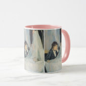 Cradle by Berthe Morisot, impressionisme Mok (Voorkant rechts)