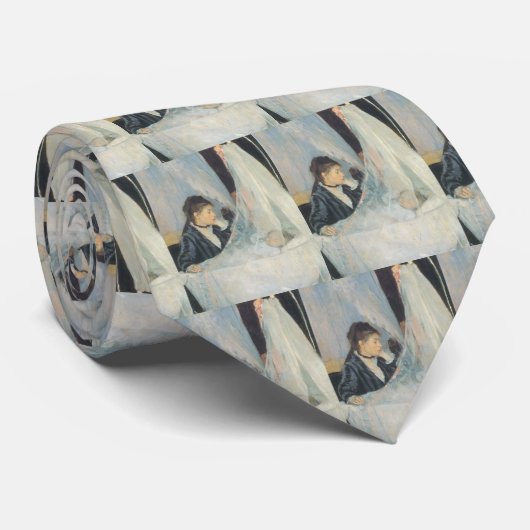 Cradle by Berthe Morisot,  impressionisme Stropdas (Opgerold)