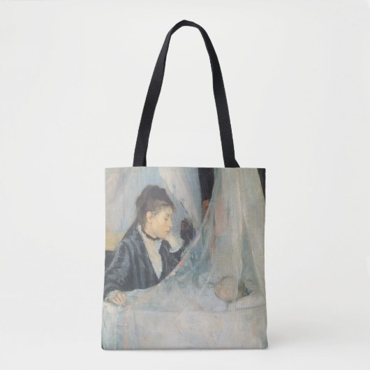 Cradle by Berthe Morisot,  impressionisme Tote Bag (Voorkant)
