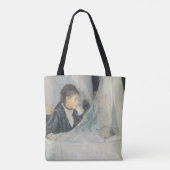 Cradle by Berthe Morisot,  impressionisme Tote Bag (Achterkant)