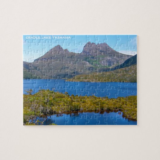 Cradle Lake Tasmanië Australië Legpuzzel (Horizontaal)