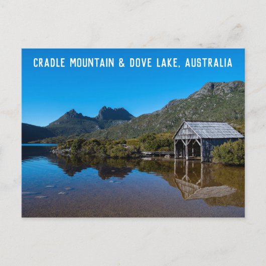 Cradle Mountain & Dove Lake, Tasmanië, Australië Briefkaart (Voorkant)