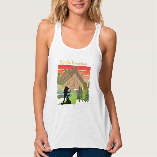 Cradle Mountain Hiker Tanktop (Voorkant)