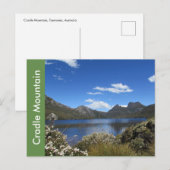Cradle Mountain, Tasmanië, Australië Briefkaart (Voorkant / Achterkant)