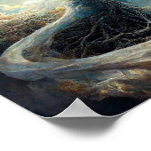 Cradle of the World Fantasy Science Fiction Art Poster (Hoek)