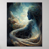 Cradle of the World Fantasy Science Fiction Art Poster (Voorkant)