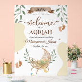 Cradle Unisex Moslim Baby Aqiqah Partij Acryl Bord (Huwelijk)