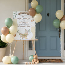 Cradle Unisex Moslim Baby Aqiqah Partij