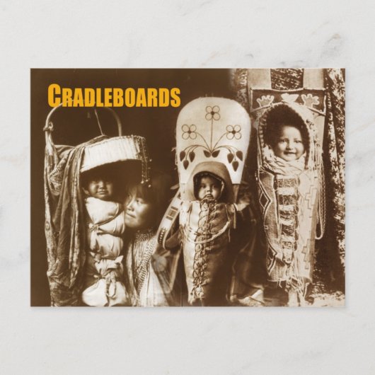 Cradleboards c.1899-1903 briefkaart (Voorkant)