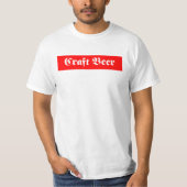 CRAFT~BEER 2 T-SHIRT (Voorkant)