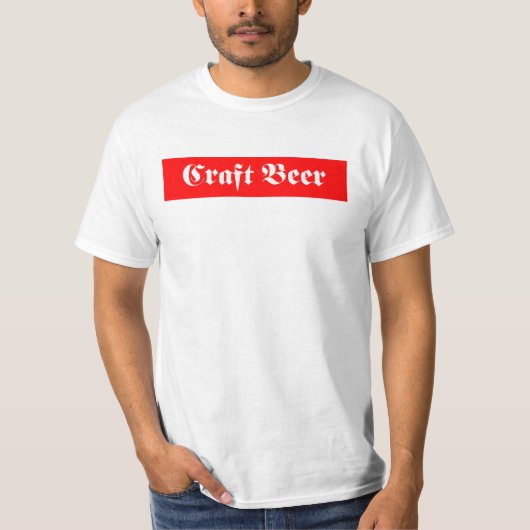 CRAFT~BEER 2 T-SHIRT (Voorkant)