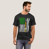 Craft Beer American Flag USA, Funny St Patrick's T-shirt (Voorkant volledig)