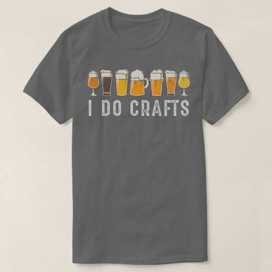 Craft Beer Art I: Crafts Home Brew Beer T-shirt (Design voorkant)