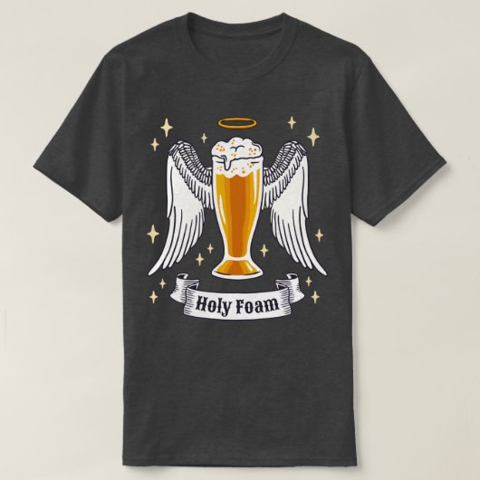 Craft Beer Brewery Brewer Heilige Schuim T-shirt (Design voorkant)