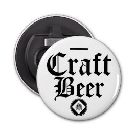 Craft Beer Button Flesopener