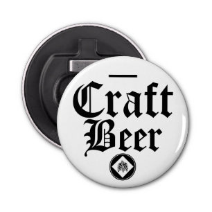 Craft Beer Button Flesopener