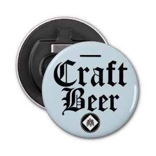 Craft Beer Button Flesopener