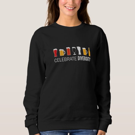 Craft Beer Celebrate Diversity Home Brebner D Trui (Voorkant)