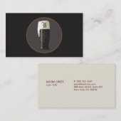 Craft Beer Cicerone Brewery Monogram Visitekaartje (Voorkant / Achterkant)