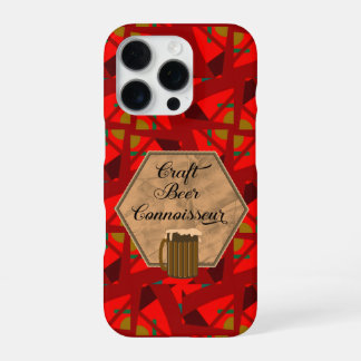 Craft Beer Connoisseur iPhone 16 Pro Hoesje