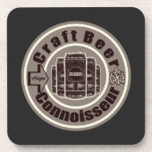 Craft Beer Connoisseur Onderzetter (Voorkant)