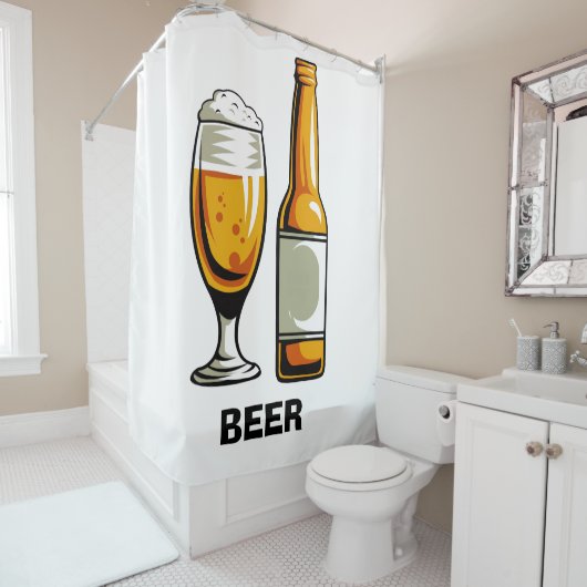 Craft Beer Douchegordijn (In situ)