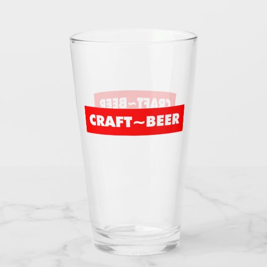 CRAFT BEER GLAS (Achterkant)