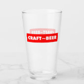 CRAFT BEER GLAS (Voorkant)