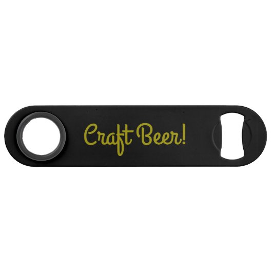 Craft Beer - Gold Black Speed Flessenopener (Voorkant (Horizontaal))